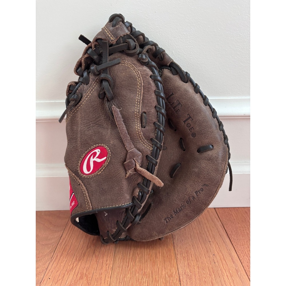 Rawlings PCM30 Catcher's Mitt Glove Player Preferred 33" Baseball Lite Toe RHT